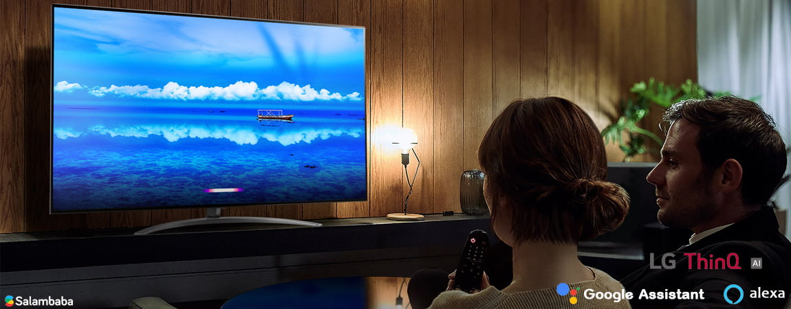 هوش مصنوعی ThinQ در تلویزیون ال جی SM8600